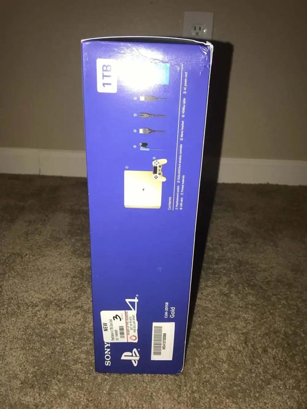 Sony PlayStation 4 PS4 1TB Slim Console Gold Edition CUH-2015B